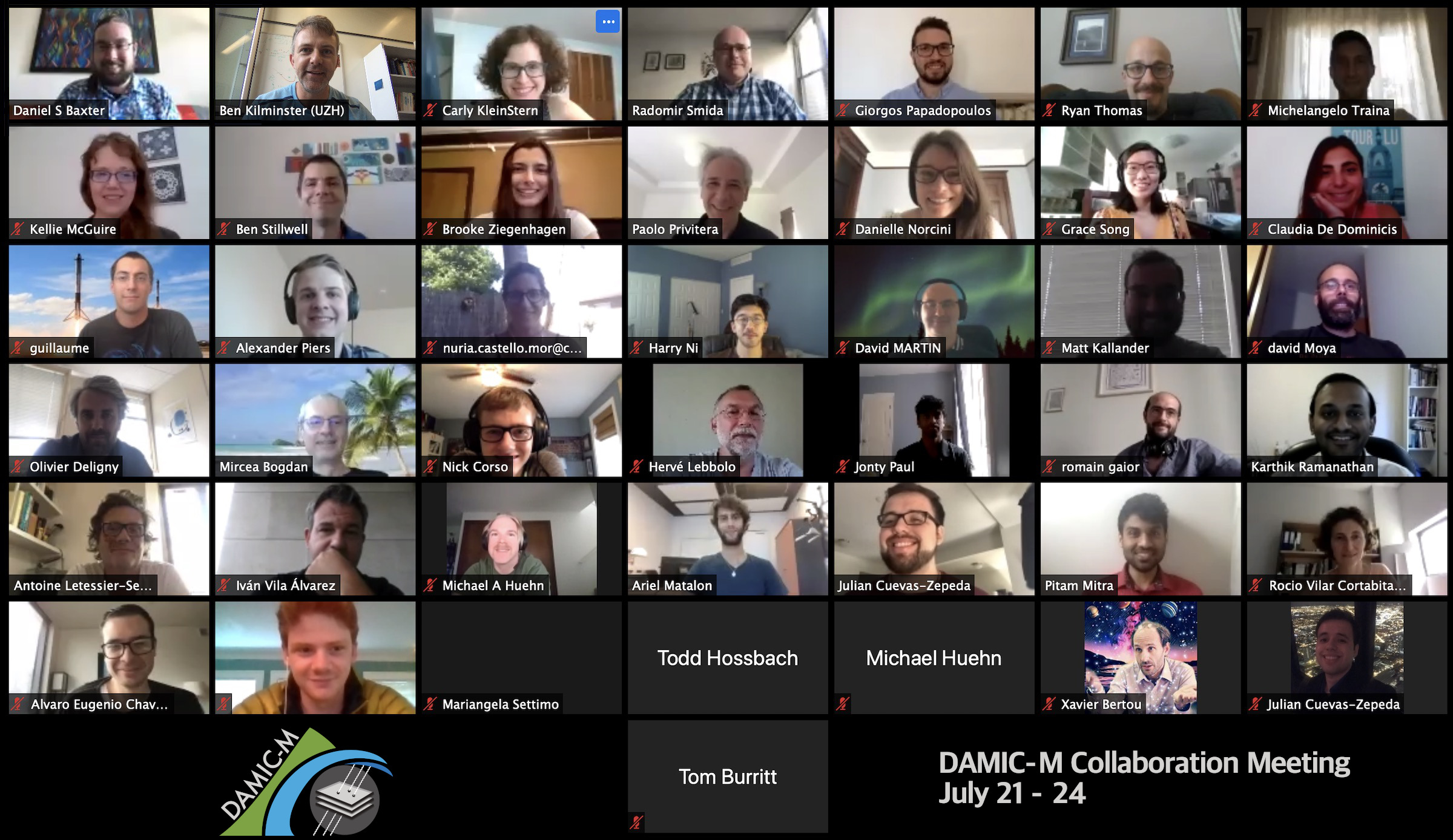 Picture: DAMIC-M Collaboration Meeting